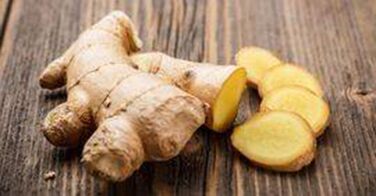 Ginger root in gels that increase penis size.