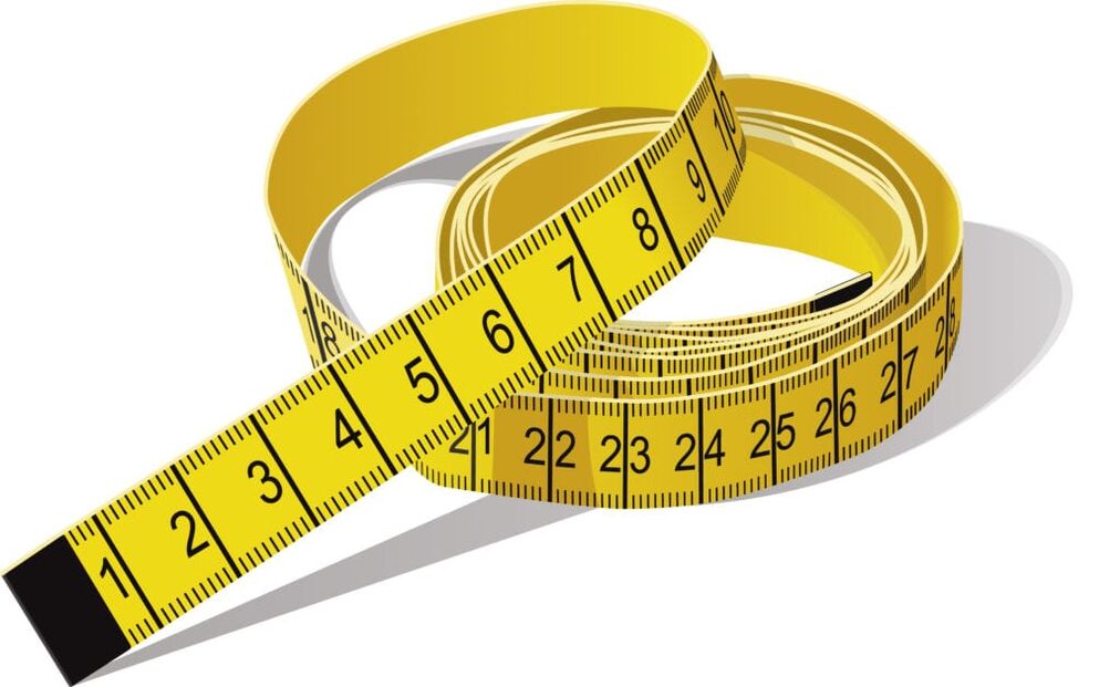 tape to measure the width of the penis before enlarging it