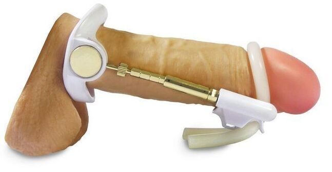 extender to enlarge the head of the penis