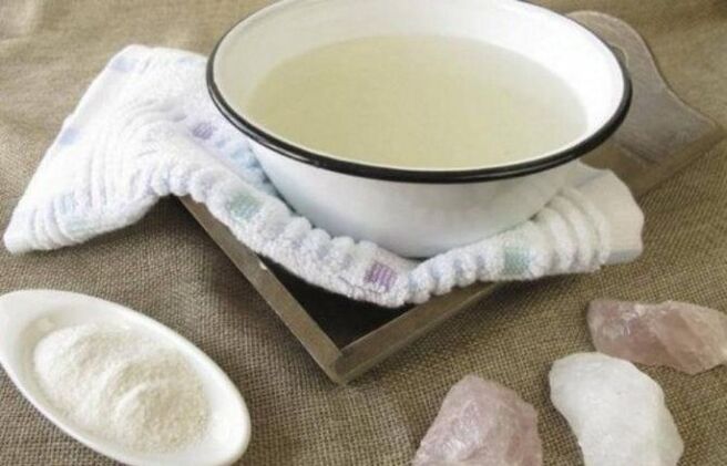 compresses with soda to enlarge the penis