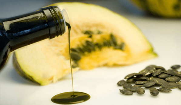 Pumpkin oil has a beneficial effect on a man's prostate.
